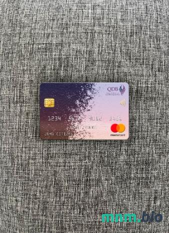 Qatar Development bank wygląd zdjęcia mastercard skan PSD + zdjęcie